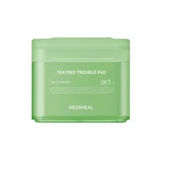 Toner Pad Mediheal Teatree Trouble Pad - Miếng Dưỡng Da Chăm Sóc Da Nhạy Cảm, Hỗ Trợ Làm Dịu Da Mụn, Giải Pháp Cho Làn Da Thoáng Mát