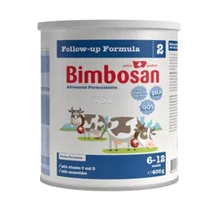 Sữa bột Bimbosan Stage 2 cho trẻ 6-12 tháng - Sữa công thức Thụy Sĩ, hỗ trợ tiêu hóa và phát triển khỏe mạnh, lon 400g/900g