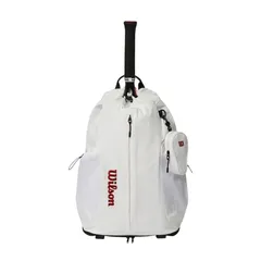 Balo Đựng Vợt Pickleball & Tennis Wilson Drawstring Backpack V2 W251006TBP13WHT - Balo Thể Thao Đơn Giản, Thoải Mái, Đậm Phong Cách