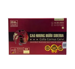 Cao Nhung Hươu Siberia - Thực Phẩm Chức Năng Tăng Cường Sức Khỏe, Hỗ Trợ Phục Hồi Thể Lực Từ Siberia 100g