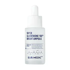 Tinh Chất Sur.Medic Super Glutathione 100™ Bright Ampoule - Serum Dưỡng Sáng Da, Chống Oxy Hóa, Cấp Ẩm, Hỗ Trợ Làm Đều Màu Da 32ml