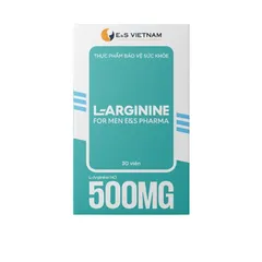 [Mã giảm giá lên tới 20%] Viên uống L- Arginine 500mg For Men E&S Pharma cho nam giới (Hàng nhập khẩu)