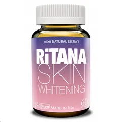 Viên Uống Ritana Skin Whitening Ecogreen - Hỗ Trợ Dưỡng Trắng Da, Làm Mờ Sạm Nám Từ Thiên Nhiên, 60 Viên