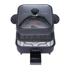 Nồi Lẩu Điện Đa Năng Tiger Queen 2 Trong 1 SQ-2200 - Dung Tích 4.0L, Chức Năng Nấu Đa Dạng, Chống Dính, Tiết Kiệm Điện