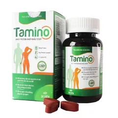 Viên uống giúp tăng cân Tamino nhập khẩu đạm Whey từ Mỹ hộp 30v