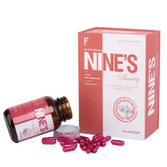 Viên Uống Trắng Da Nine's Beauty - Hỗ Trợ Mờ Nám, Cân Bằng Nội Tiết, Giúp Da Trắng Mịn Tự Nhiên, Tăng Cường Đàn Hồi