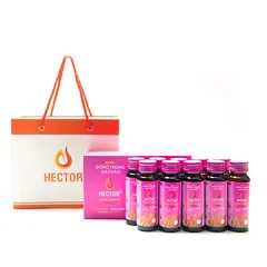 Nước Uống Đông Trùng Hạ Thảo Hector Collagen 5000mg - Giải Pháp Tăng Cường Collagen, Làm Đẹp Da và Tóc Tự Nhiên, Hỗ Trợ Sức Khỏe