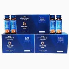 Nước Uống Đông Trùng Hạ Thảo Hector Sâm Chính Hãng Lavite - Tăng Cường Sức Khỏe, Giấc Ngủ Ngon và Khỏe Mạnh Hơn