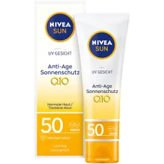 Kem chống nắng Nivea bảo vệ da mặt Q10 Spf 50, 50 ml