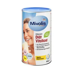Sữa giảm cân Mivolis Diät-Vitalkost-Pulver Đức vị Vani, Schoko 500g