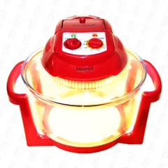 Lò Nướng Thủy Tinh Halogen Tiger Queen AX-787MHV Đỏ 11L - Nướng Đối Lưu, Tiết Kiệm Điện Năng, Chức Năng Đa Năng