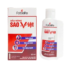 Dầu Nóng Sao Việt Giảm Đau Nhức Xương Khớp, Bong Gân, Hỗ Trợ Đau Cơ, Giảm Bầm Tím - Chai Xoa Bóp Cầm Tay Tiện Lợi