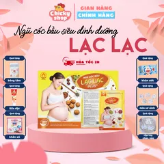 Ngũ Cốc Bầu Lạc Lạc Plus DR.MAYA - Hỗn Hợp 30 Gói Siêu Dinh Dưỡng Cho Bà Bầu, Chứa Hạt Sachi, Omega 3,6,9, Thiết Yếu Cho Mẹ Và Bé