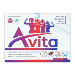 Viên uống A VITA hỗ trợ tăng cân, tăng cơ, hộp 60 viên