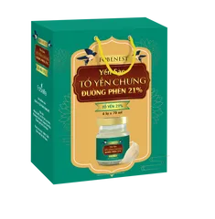Hộp Yến Sào Fobelife 21% - Nước Tổ Yến Chưng Đường Phèn Bồi Bổ Sức Khỏe 70ml - Dinh Dưỡng Tự Nhiên Cho Trẻ Em và Phụ Nữ Mang Thai