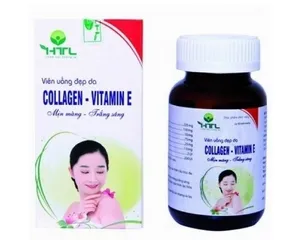 Viên uống Collagen - Vitamin E giúp làm đẹp da trắng sáng mịn màng