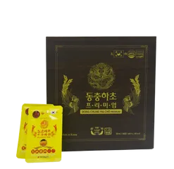 Nước Đông Trùng Hạ Thảo Daedong Hàn Quốc Hộp Gỗ 60 Gói x 30ml - Tăng Cường Sức Khỏe, Tinh Chất Thiên Nhiên Cao Cấp
