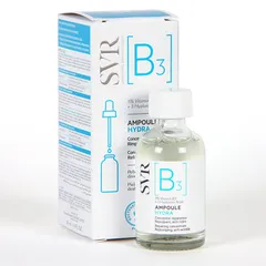 Tinh Chất Dưỡng Ẩm SVR B3 Ampoule Hydra 30mL - Giúp Làm Dịu, Cấp Nước và Tăng Độ Đàn Hồi Da, Giảm Mẩn Đỏ
