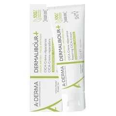 Kem Dưỡng Ẩm Aderma Dermalibour Plus 50mL - Cica Cream Phục Hồi Da, Giảm Kích Ứng, Làm Dịu Da Hữu Cơ