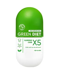 Viên Giảm Cân Thảo Mộc Green Diet SLIMMING CARE X5