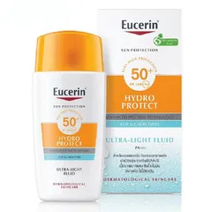 Kem Chống Nắng Eucerin Hydro Protect Ultra Light 50mL SPF50+ - Bảo Vệ Da Chống Tia UVA/UVB, Nhẹ Nhàng Cho Da Nhạy Cảm
