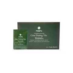 Cốm Dưỡng Tóc Thik&Fix Hỗ Trợ Đen Tóc, Giảm Gãy Rụng - Bổ Huyết, Nuôi Dưỡng Tóc Chắc Khỏe, Hỗ Trợ Tóc Bạc Sớm, 30 Gói x 3g