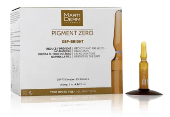 Ampoule Dưỡng Sáng Da MartiDerm Pigment Zero DSP Bright - Giảm Nám, Tăng Cường Đều Màu Da, Hộp 30 Ống Từ Tây Ban Nha