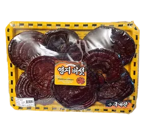 Nấm Linh Chi Đỏ Hàn Quốc 1kg - Khay Mây Tốt cho Sức Khỏe, Giải Độc Gan, Chống Oxy Hóa, Quà Biếu Sang Trọng