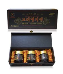 Cao Nấm Linh Chi Cô Đặc Hàn Quốc - Set 3 Lọ 120g Hỗ Trợ Sức Khỏe, Tăng Cường Miễn Dịch, Giải Độc Thân Thể