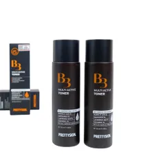 Nước Hoa Hồng Pretty Skin B3 Multi Active Toner 205ml - Toner Chống Mụn, Làm Sáng Da, Kháng Viêm, Dưỡng Ẩm Cho Da Mịn Màng