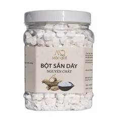 Bột Sắn Dây Nguyên Chất Mộc Quê - Thức Uống Giải Khát Thanh Nhiệt, Làm Đẹp Chống Lão Hóa 500g