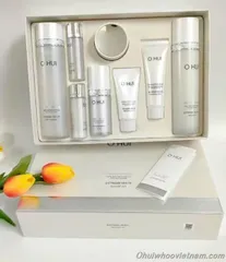 Bộ Kem Dưỡng Trắng Da Ohui Extreme White - Giải Pháp Làm Sáng Da, Cung Cấp Độ Ẩm và Dưỡng Chất Chuyên Sâu cho Da