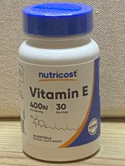 Viên uống Vitamin E 400IU Nutricost - Bổ sung chống lão hóa, duy trì sức khỏe da và mắt - Hỗ trợ cải thiện thị lực và sức mạnh cơ bắp