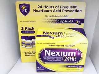 Nexium 24HR Giảm Đau Dạ Dày và Ợ Nóng - Viên Uống Hỗ Trợ Tiêu Hóa Hiệu Quả 42 Viên (3 Hộp x14 Viên)