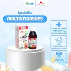 Siro Bổ Sung Vitamin Trẻ Em Eric Favre - Special Kid Multivitamines 125ml Giúp Tăng Cường Sức Đề Kháng và Sức Khỏe
