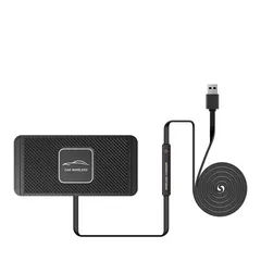 Đế Sạc Nhanh Không Dây 15W Chống Trượt Trên Ô Tô - Sạc Nhanh Iphone, Samsung, LG V30, Dễ Dàng Sử Dụng