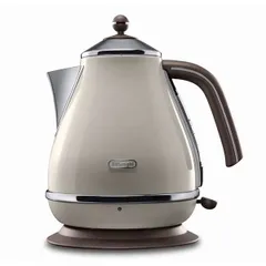 Ấm Siêu Tốc Delonghi Icona Vintage 1,7 Lít 2000W - Thiết Kế Sang Trọng, Đế Xoay 360 Độ, Tự Động Tắt An Toàn