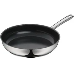 Chảo WMF 28CM - Chảo Thép Không Gỉ Chống Dính Châu Âu - An Toàn, Chịu Nhiệt Tối Đa 400 Độ C, Sử Dụng Trong Máy Rửa Chén