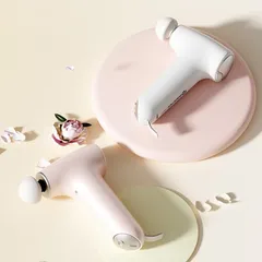 Súng Massage Cầm Tay Booster MINI CC - Tích Hợp Chườm Nóng, Giảm Đau Mỏi Cơ Bắp, 3 Đầu Massage, Thiết Kế Tiện Dụng, Bảo Hành 12 Tháng