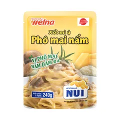 Xốt Mì Ý Nisshin Phô Mai Nấm 240g - Hương Vị Đậm Đà, Tiện Lợi Cho Bữa Ăn Nhanh, Dễ Sử Dụng