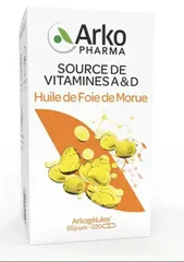 Arkopharma  Dầu gan cá tuyết 220 viên