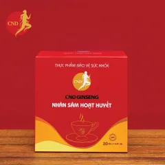 Sâm CND Ginseng Hoạt Huyết hỗ trợ tuần hoàn não.