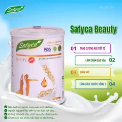 Sữa hạt Satyca Beauty – Đẹp dáng, đẹp da.