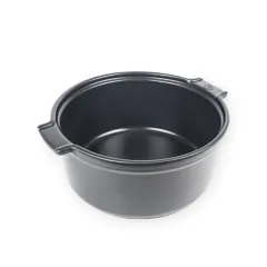 Khuôn Nướng Gốm Peugeot Appolia 60770 22cm - Màu Đen, Chất Liệu An Toàn, Thích Hợp Cho Bánh Nướng và Món Ăn Ngọt, Chịu Nhiệt -18 đến 250°C