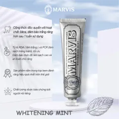Kem Đánh Răng Marvis trắng 85ml hàng chuẩn