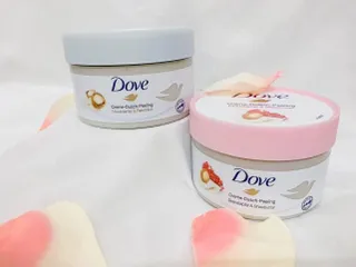 Tẩy Tế Bào Chết Dove Creme Dusch Peeling 225ml (Bản Đức) hàng chuẩn