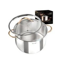 Nồi Inox Ciwete Royal Knight Series 26cm - Nồi Nấu An Toàn, Tiện Lợi, Dành Cho Gia Đình, Vung Kính Chịu Nhiệt