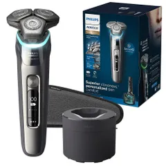 Máy Cạo Râu Philips Norelco 9500 S9985/84 Chính Hãng - Công Nghệ Cạo Sát, Chống Kích Ứng, Đầu Cạo Linh Hoạt, Sạc Nhanh, Bảo Hành 24 Tháng