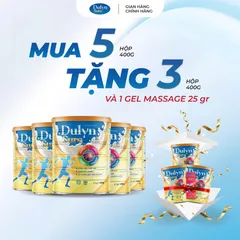[MUA 5 TẶNG 3 ] Sữa Bột Xương Khớp Dulyn Sure 400G Cải Thiện Xương Khớp,Ngăn Ngừa Thoái Hóa,Phòng Chống Loãng Xương