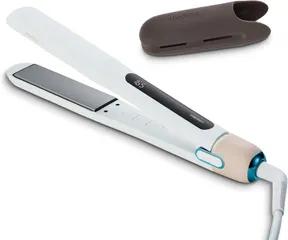Máy Duỗi Tóc Medion Life HS1 MD19925 - Chỉnh Nhiệt Độ 5 Mức, An Toàn và Tiện Lợi, Dây Dài 1.80m, Màu Trắng